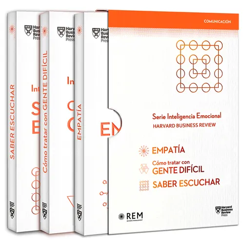 Serie Inteligencia Emocional Hbr. Estuche Comunicación 3 Vols.: Cómo Tratar Con Gente Difícil, Empatía, Saber Escuchar (Slip Case Dealing with Difficu - Paperback