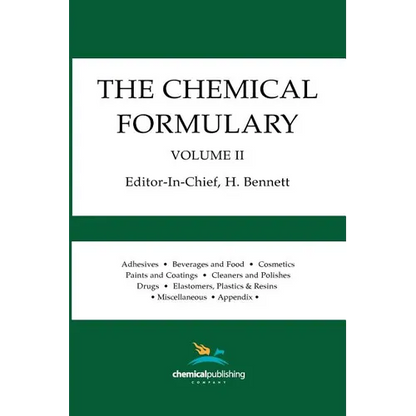 The Chemical Formulary, Volume 2 - Paperback