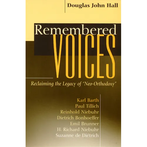 Remembered Voices - Paperback