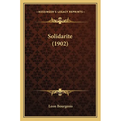 Solidarite (1902) - Paperback