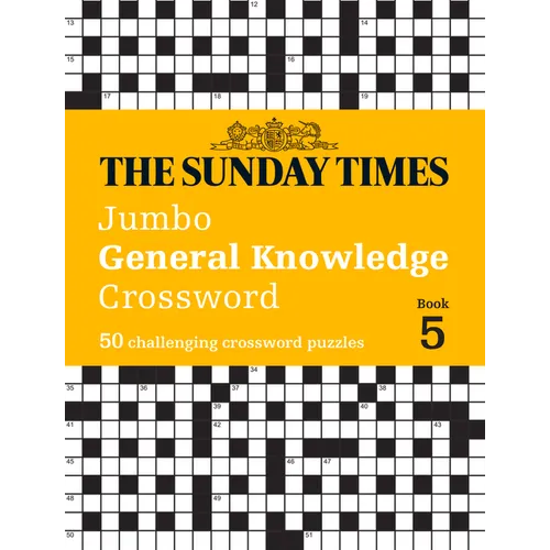 The Sunday Times Jumbo General Knowledge Crossword Book 5: 50 General Knowledge Crosswords - Paperback