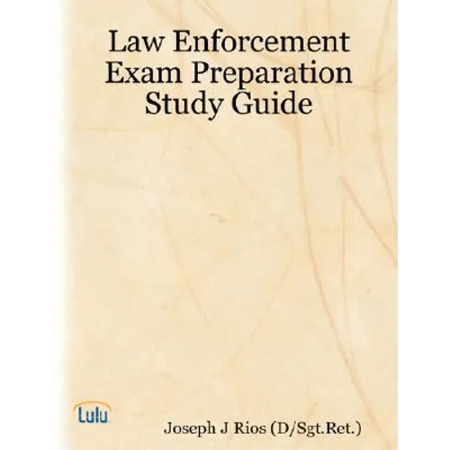 Law Enforcement Exam Preparation Study Guide - Paperback
