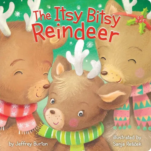 The Itsy Bitsy Reindeer - Board Book