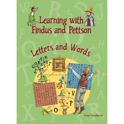 Learning with Findus and Pettson: Letters and Words - Paperback