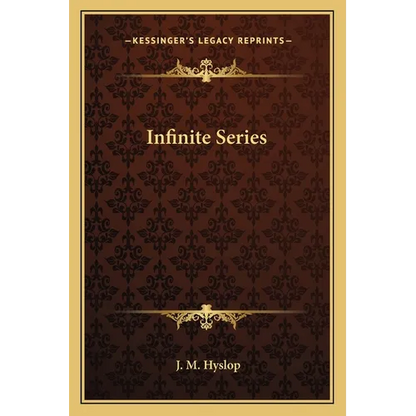 Infinite Series - Paperback