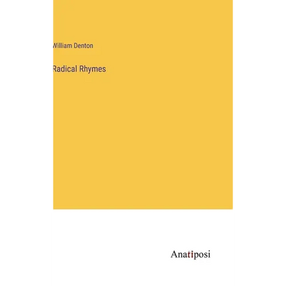 Radical Rhymes - Hardcover