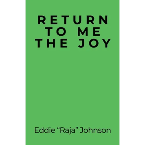 Return to Me the Joy - Paperback