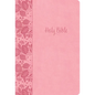 KJV Large Print Thinline Bible, Value Edition, Soft Pink Leathertouch - Imitation Leather