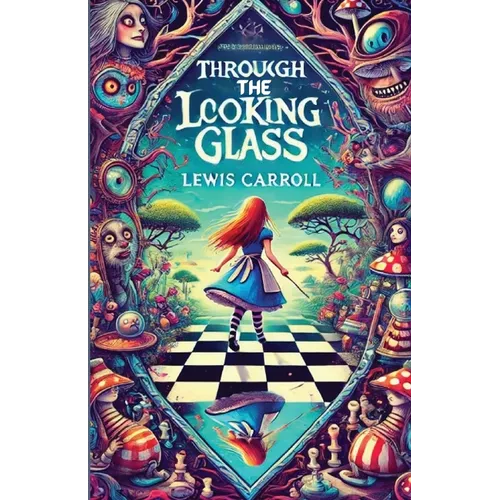 Through The Looking Glass(Illustrated) - Paperback