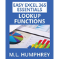 Excel 365 LOOKUP Functions - Paperback
