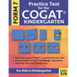 Practice Test for the CogAT Kindergarten Form 7 Level 5/6: Gifted and Talented Test Prep for Kindergarten, CogAT Kindergarten Practice Test; CogAT For - Paperback