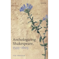 Anthologizing Shakespeare, 1593-1603 - Hardcover