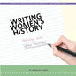 Writing Women's History: Starting with Your Mother - Paperback