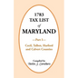 1783 Tax List of Maryland, Part I: Cecil, Talbot, Harford and Calvert Counties - Paperback