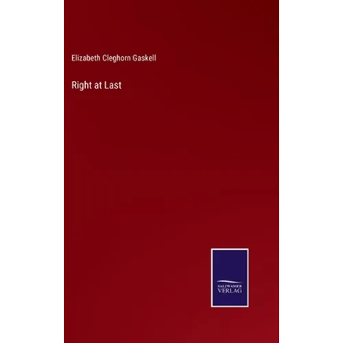 Right at Last - Hardcover