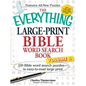 The Everything Large-Print Bible Word Search Book, Volume II: 150 Bible Word Search Puzzles in Easy-To-Read Large Print - Paperback
