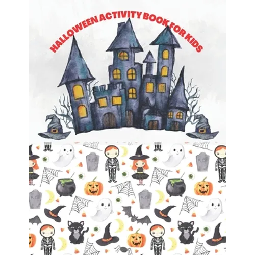 Activity book for kids: I Spy Halloween Book for Kids - Paperback