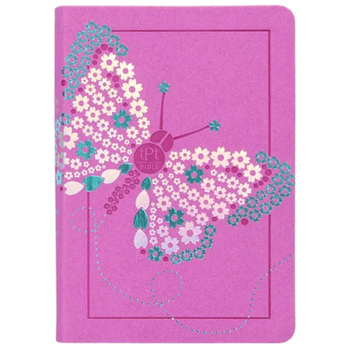 The Passion Translation New Testament (2020 Edition) Youth Girls Butterfly - Imitation Leather