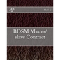 BDSM Master/slave Contract - Paperback