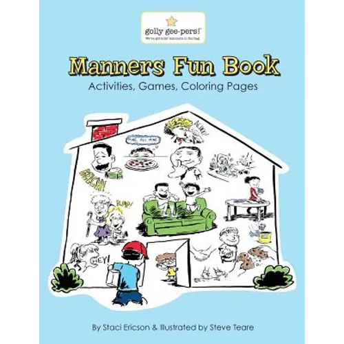 Manners Fun Book: A fun workbook with activities for pre-k through elementary school years - Paperback