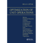 Optimization of Unit Operations - Paperback