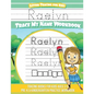 Raelyn Letter Tracing for Kids Trace my Name Workbook: Tracing Books for Kids ages 3 - 5 Pre-K & Kindergarten Practice Workbook - Paperback