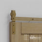 J-Strap Heavy Duty Bifold Barn Door Hardware Kit | 2 Door Kit