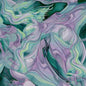 Jade Mystic Sky Cotton 43"/44" Fabric Per Yard