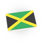 Jamaica Flag - Custom Printed 2x3 Tile - Made Using LEGO® Parts