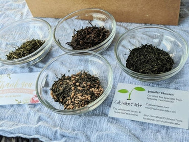 Japanese Green Tea Gift Box – Sencha, Gyokuro, Hojicha & Genmaicha