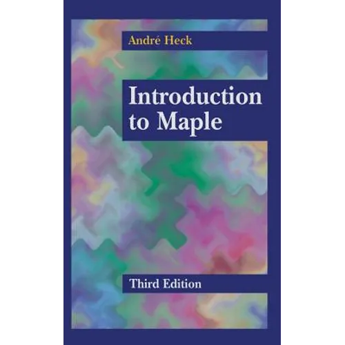 Introduction to Maple - Hardcover