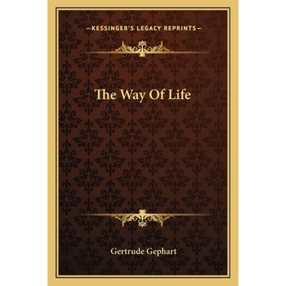 The Way of Life - Paperback