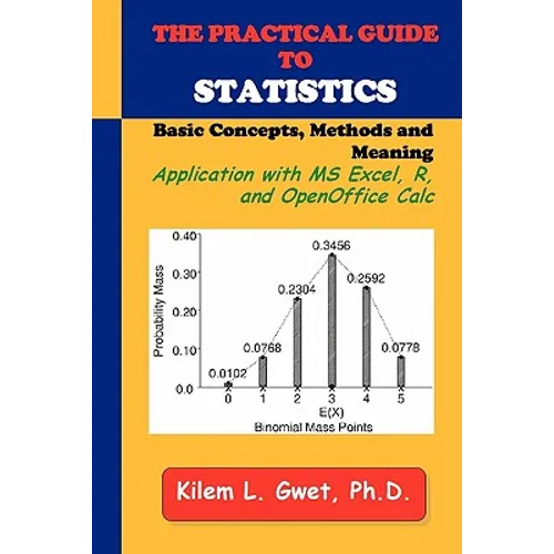 The Practical Guide to Statistics: Applications with Excel, R, and Calc - Paperback
