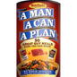 A Man, a Can, a Plan: 50 Great Guy Meals Even You Can Make!: A Cookbook - Hardcover