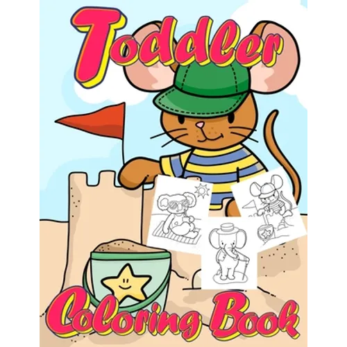 Toddler Coloring Book - Paperback