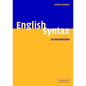 English Syntax: An Introduction - Paperback