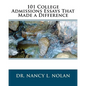 101 College Admissions Essays That Made a Difference - Paperback