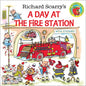 Richard Scarry's a Day at the Fire Station - Hardcover