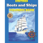 Boats and Ships: Coloring Book for ages 5-9 - Paperback