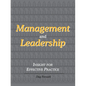 Management and Leadership: Insight for Effective Practice - Paperback