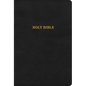 KJV Large Print Thinline Bible, Black Leathertouch - Imitation Leather