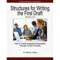 Structures for Writing the First Draft - Secondary Level: How to Create Analytical Paragraphs Through Critical Thinking - Paperback