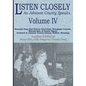 Listen Closely as Johnson County Speaks - Vol. 4 - Paperback