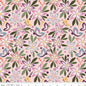 Juju's Petals Main Pink Cotton 43"/44" Fabric Per Yard