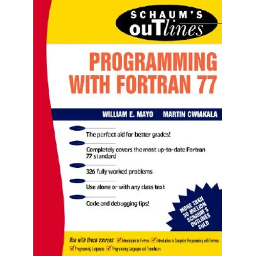 Schaum's Outline of Programming with FORTRAN 77 - Paperback