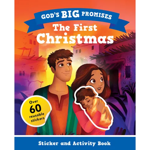God's Big Promises Christmas Sticker and Activity Book - Paperback