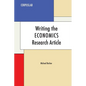 Writing the Economics Research Article - Paperback