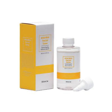 Bibimcos AHA-BHA Facial Toner for Exfoliating and Brightening Skin - Hypoallergenic and Suitable for All Skin Types