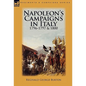 Napoleon's Campaigns in Italy 1796-1797 and 1800 - Hardcover