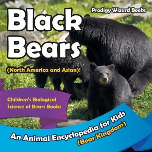 Black Bears (North America and Asian)! an Animal Encyclopedia for Kids (Bear Kingdom) - Children's Biological Science of Bears Books - Paperback